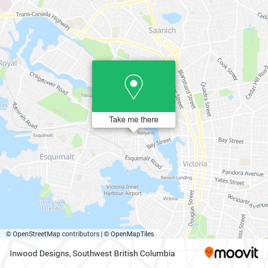 Inwood Designs map