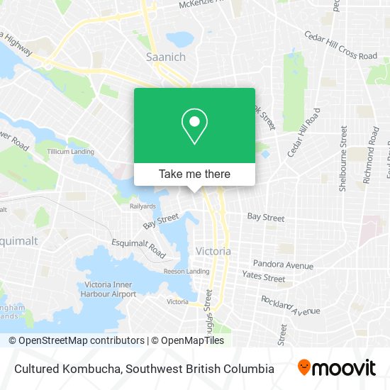 Cultured Kombucha map