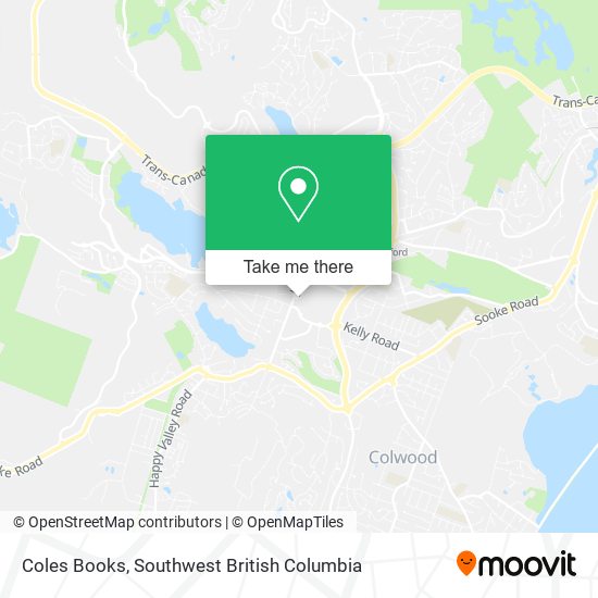 Coles Books map