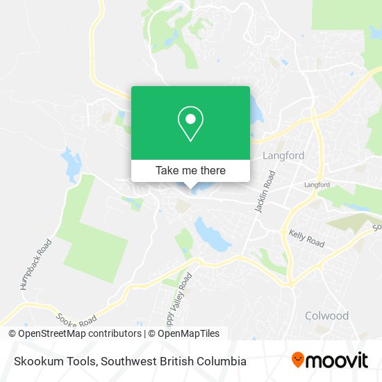 Skookum Tools map