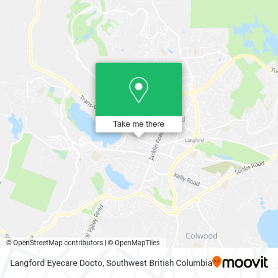 Langford Eyecare Docto map