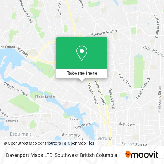 Davenport Maps LTD map