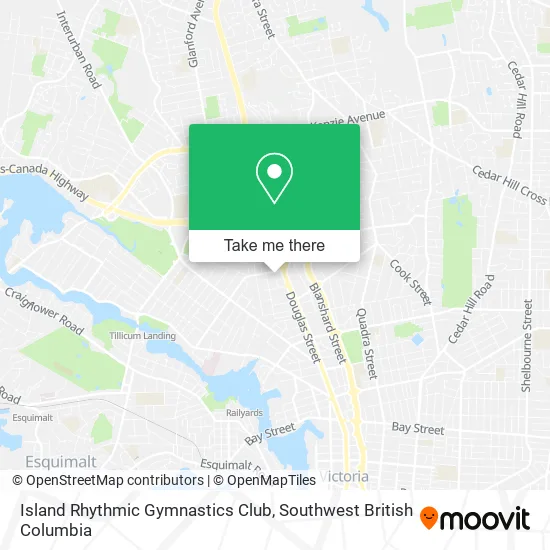 Island Rhythmic Gymnastics Club map