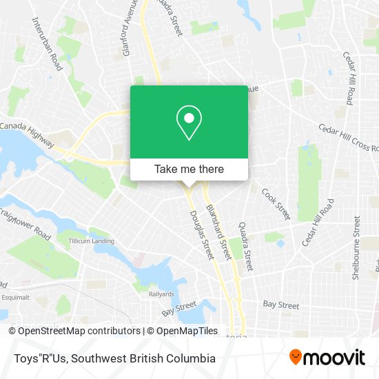 Toys"R"Us map