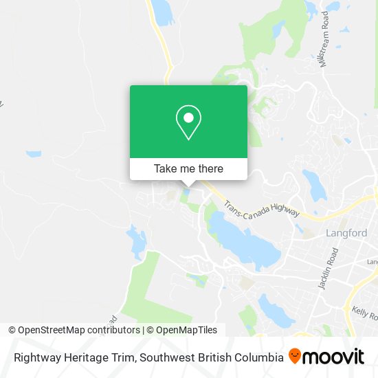 Rightway Heritage Trim map