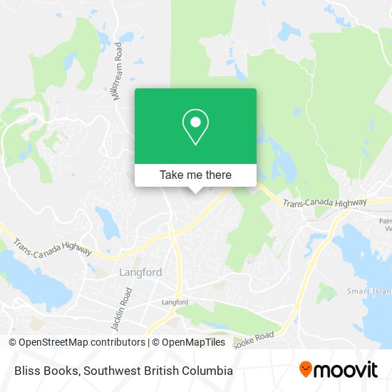 Bliss Books map