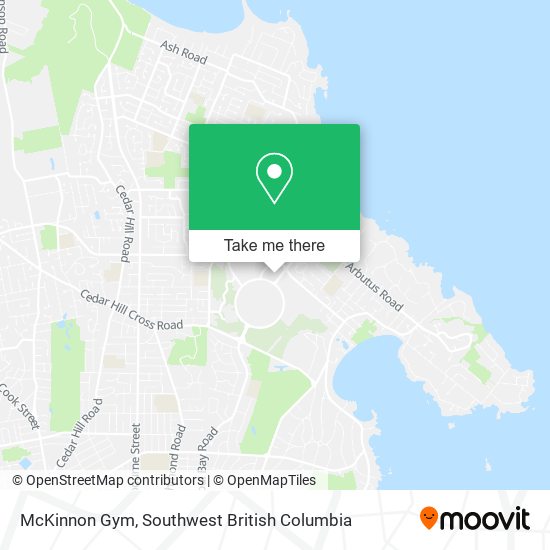 McKinnon Gym map