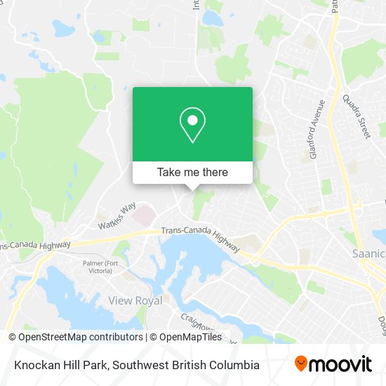 Knockan Hill Park map
