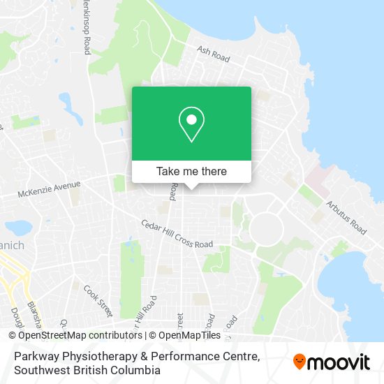 Parkway Physiotherapy & Performance Centre map