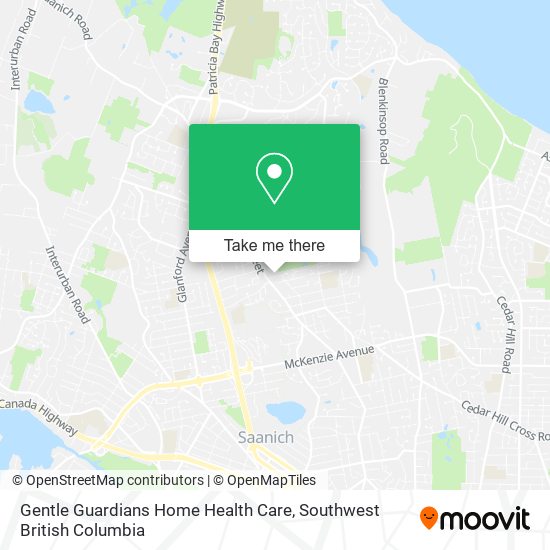 Gentle Guardians Home Health Care map