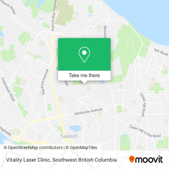 Vitality Laser Clinic map