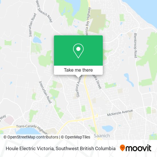 Houle Electric Victoria map