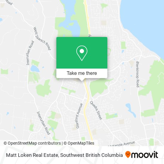 Matt Loken Real Estate map