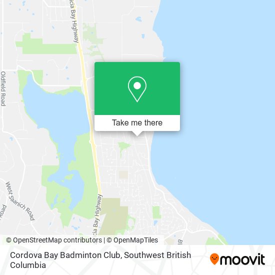 Cordova Bay Badminton Club plan