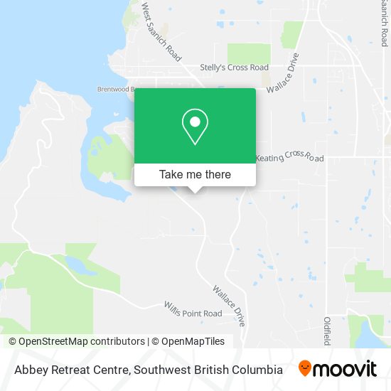 Abbey Retreat Centre map