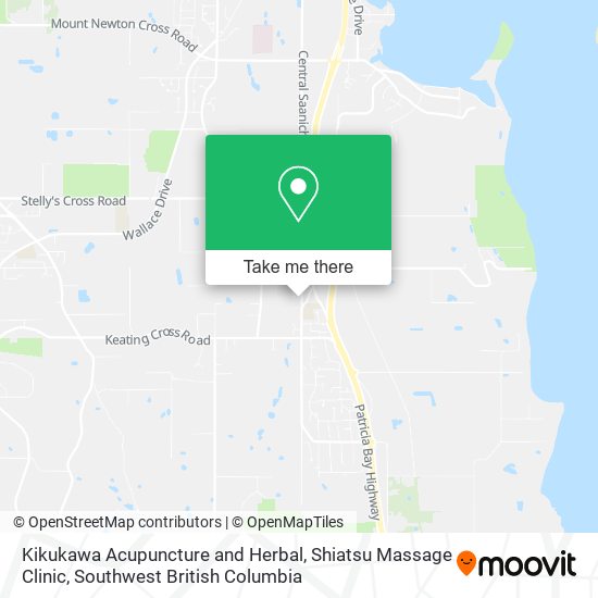 Kikukawa Acupuncture and Herbal, Shiatsu Massage Clinic map