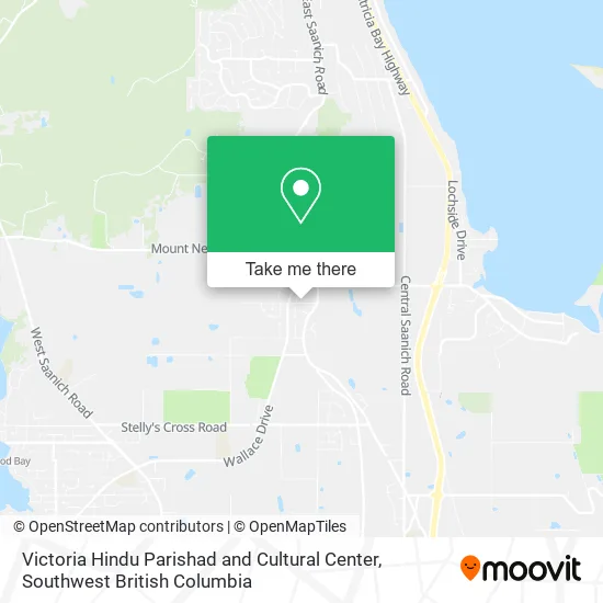 Victoria Hindu Parishad and Cultural Center map