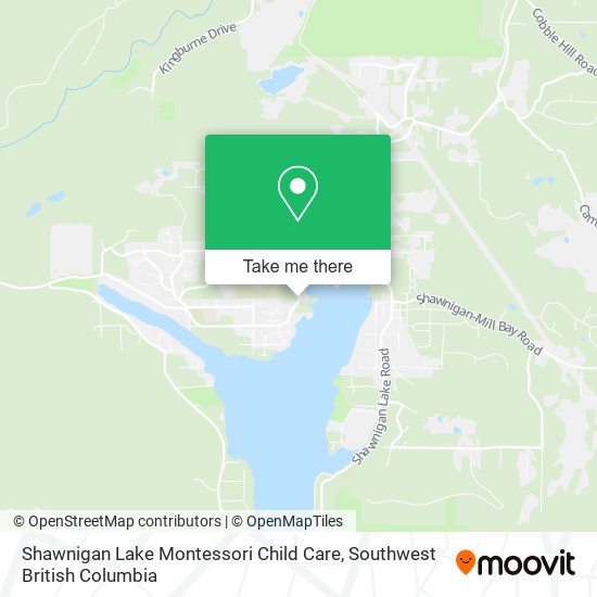 Shawnigan Lake Montessori Child Care plan