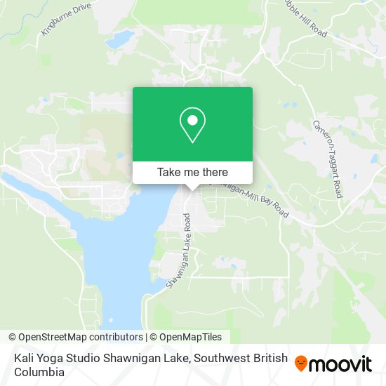 Kali Yoga Studio Shawnigan Lake map