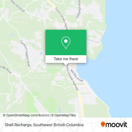 Shell Recharge map