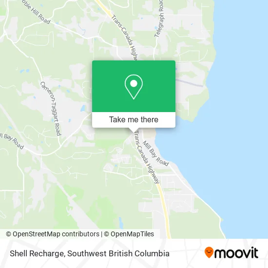 Shell Recharge map