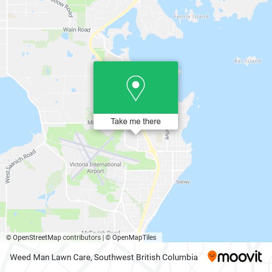 Weed Man Lawn Care map