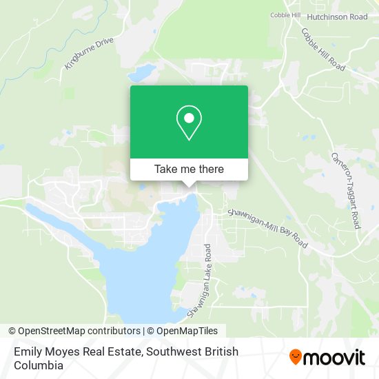 Emily Moyes Real Estate map
