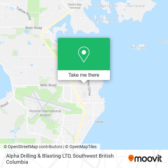 Alpha Drilling & Blasting LTD map
