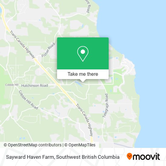 Sayward Haven Farm map