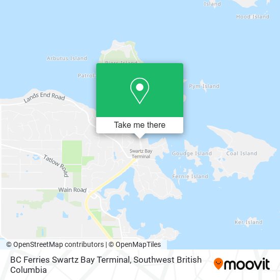 BC Ferries Swartz Bay Terminal plan