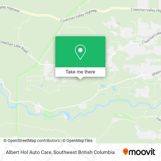 Albert Hol Auto Care map