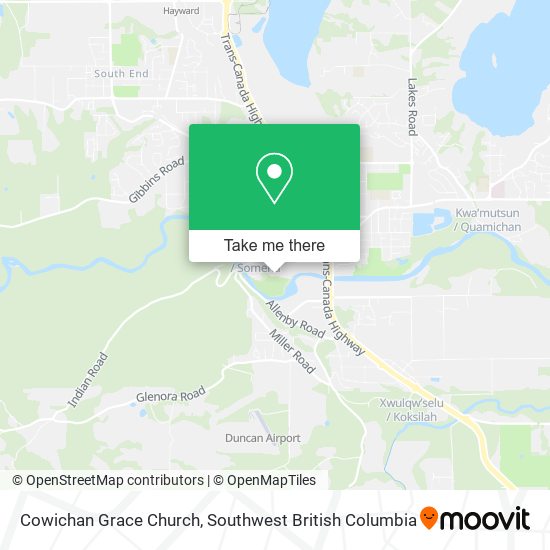 Cowichan Grace Church plan