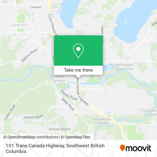 101 Trans Canada Highway plan