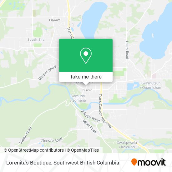 Lorenita's Boutique map
