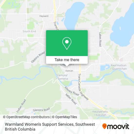 Warmland Women's Support Services plan