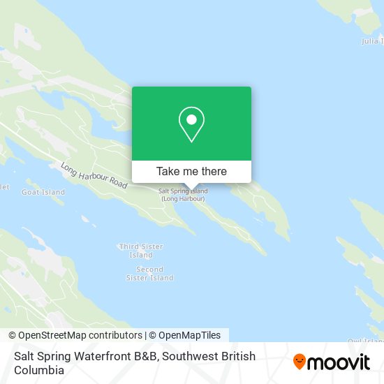 Salt Spring Waterfront B&B plan