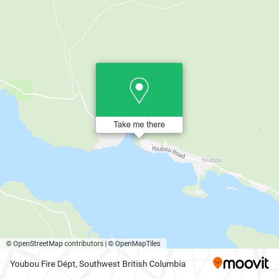 Youbou Fire Dépt map