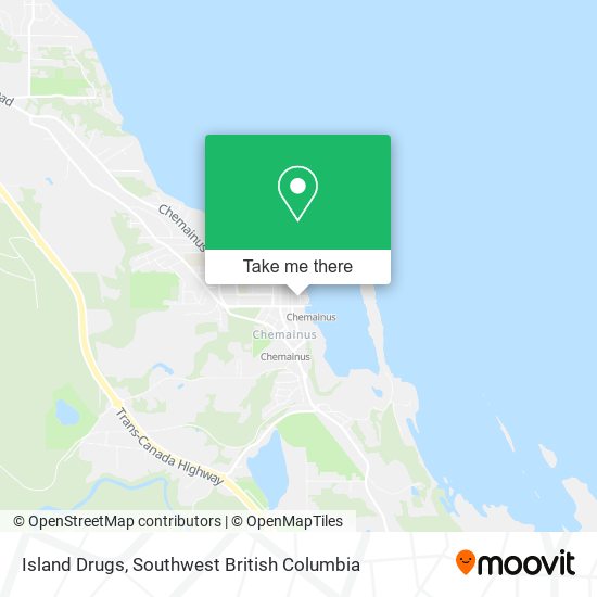 Island Drugs map