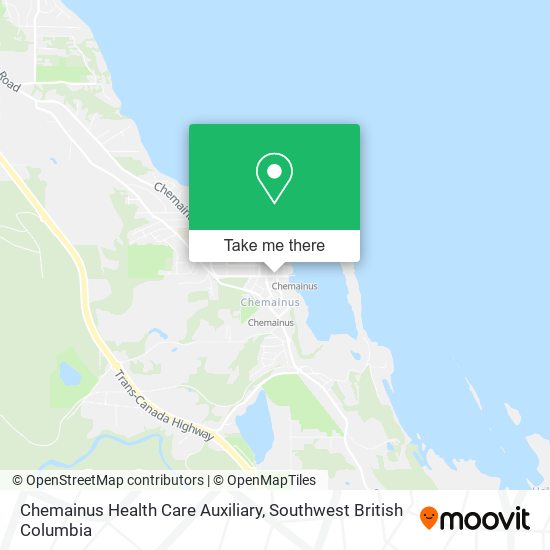 Chemainus Health Care Auxiliary map