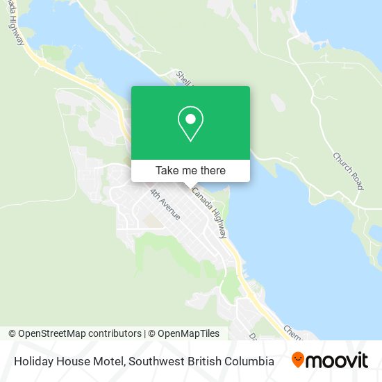 Holiday House Motel plan