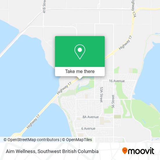 Aim Wellness map