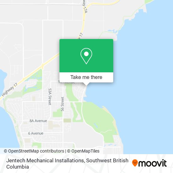 Jentech Mechanical Installations map