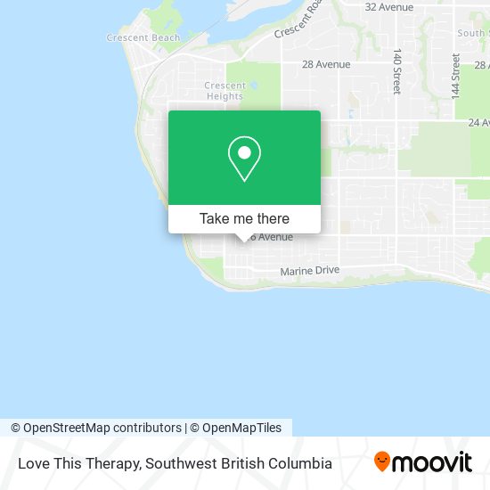 Love This Therapy map