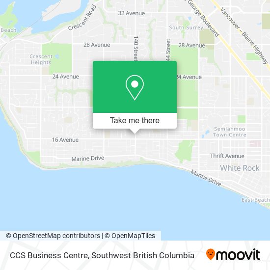 CCS Business Centre map