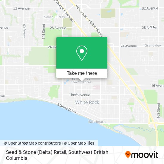 Seed & Stone (Delta) Retail map