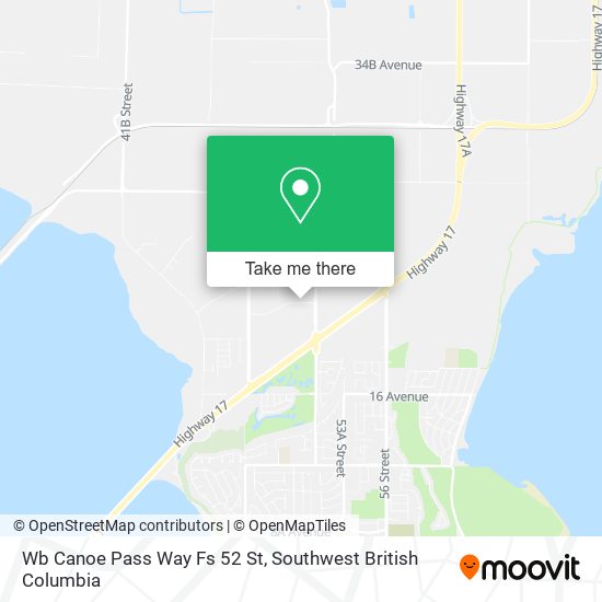 Wb Canoe Pass Way Fs 52 St map