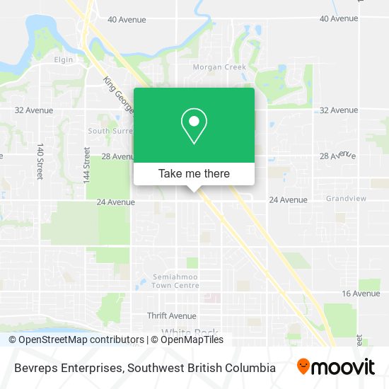 Bevreps Enterprises map