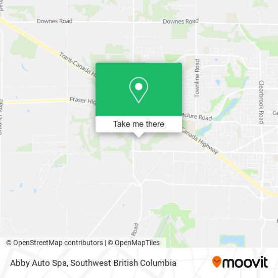 Abby Auto Spa map