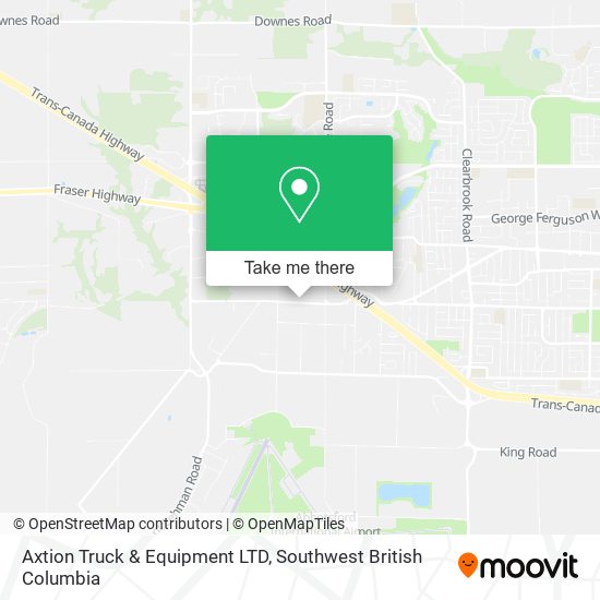 Axtion Truck & Equipment LTD map