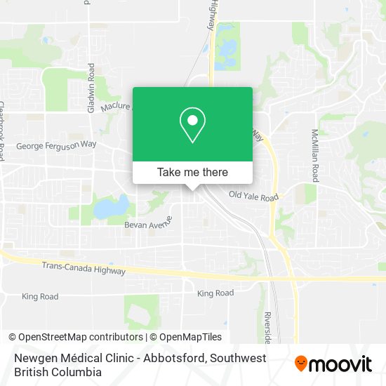 Newgen Médical Clinic - Abbotsford plan